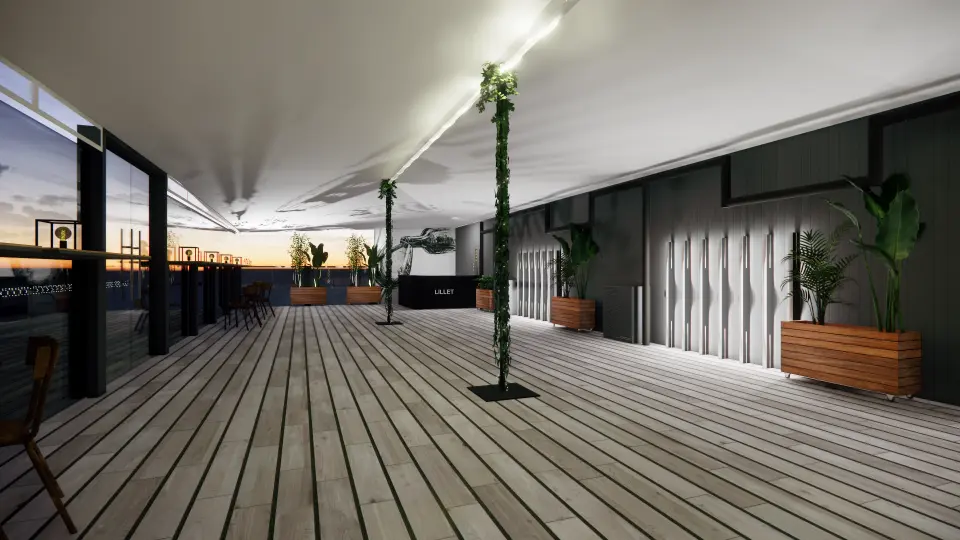 rendu 3d pour archi peniche lyon